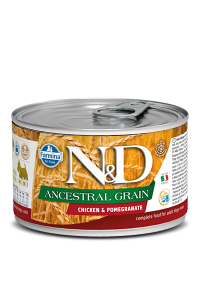 Farmina (Фармина) N&D Low Grain Dog 0,140кг курица гранат консервы для собак мини (102437) 6 шт/уп фото