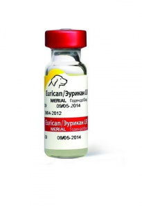 Эурикан (Merial) DHPPI2+LR + растворитель, для собак (ЛИЦЕНЗИЯ) фото