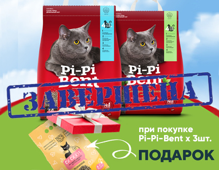 Pi-Pi-Bent: при закупе 3шт. — в подарок 2 шт. СиСиКэт