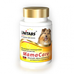 Unitabs 100таб./0,15кг витаминно-минеральная добавка MamaCare для беременных и кормящих собак фото