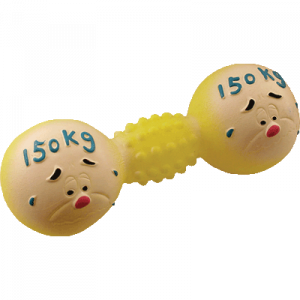 Игрушка Зооник Гантель 150кг, 13см фото