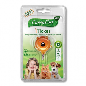 Отпугиватель (GreenFort) ультразвуковой  iTicker клещей и блох фото