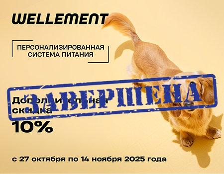 СКИДКА -10% НА TM WELLEMENT СКИДКА -10% НА TM WELLEMENT