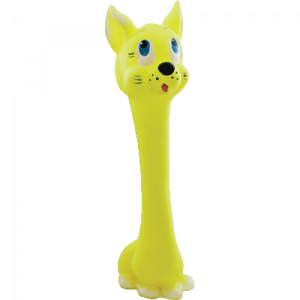 Игрушка (Зооник) Гантель Кошка, 20см фото