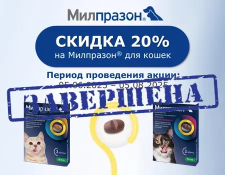 Милпразон: скидка 20%