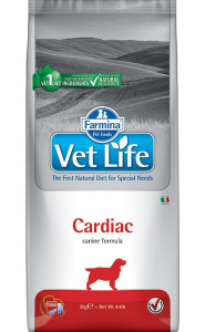 Farmina (Фармина) Vet Life Dog Cardiac 2кг сухой корм для собак для взрослых собак при сердечно-сосудистых заболеваниях (5039) фото