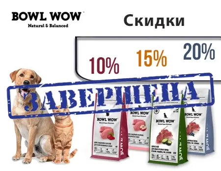 Bowl Wow: скидки от 10% до 20% Bowl Wow: скидки от 10% до 20%