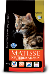 Farmina (Фармина) Matisse 1,5кг лосось сухой для стерилизованных кошек и кастрированных котов (9110) фото