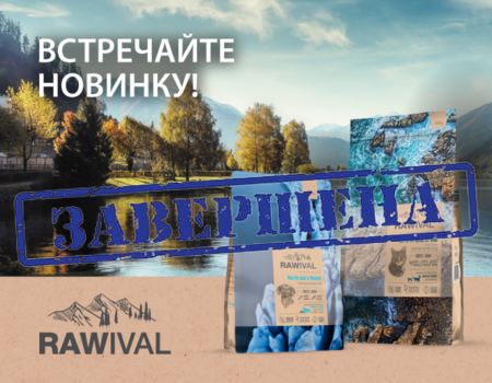 Rawival — новый бренд сухих кормов из Европы