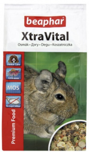 Беафар Xtra Vital Degu 500г корм д/дегу (161478) фото