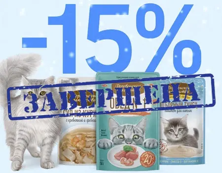 Деревенские лакомства: дополнительная скидка 15% на лакомства для кошек Деревенские лакомства: дополнительная скидка 15% на лакомства для кошек