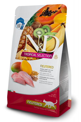 Farmina (Фармина) N&D Tropical Selection Cat 1,5кг курица для стерилизованных и кастрированных кошек (042200) фото