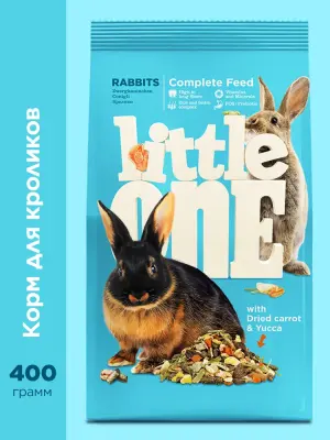 Little One 0,4кг Корм для кроликов фото
