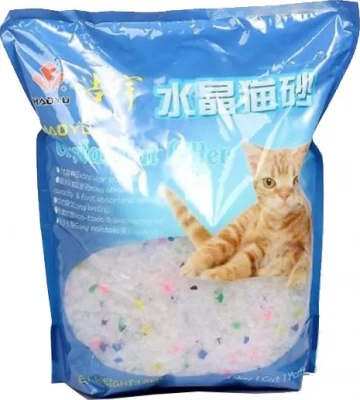 Наполнитель Crystal Cat 1,8кг силикагель 3,8л