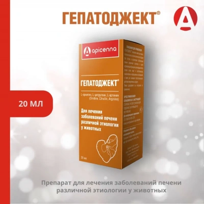 Гепатоджект инъекционный раствор, 20мл (ЛИЦЕНЗИЯ)