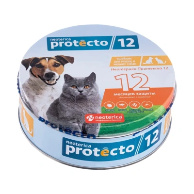 Protecto ошейник для кошек и мелких собак 2 шт. (ЛИЦЕНЗИЯ) фото