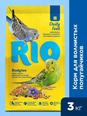 Rio 3кг корм для волнистых попугаев основной рацион (000081) фото
