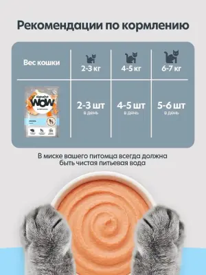 AlphaPet WOW (АльфаПет) 0,085кг пауч лосось паштет для беременных, кормящих кошек и котят (655322) фото