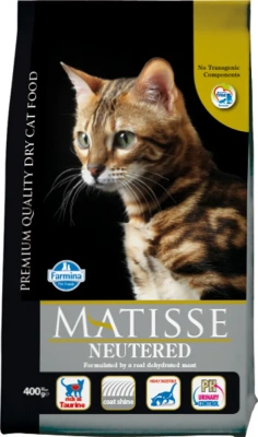 Farmina (Фармина) Matisse 0,4кг курица сухой для стерилизованных кошек и кастрированных котов (9103)