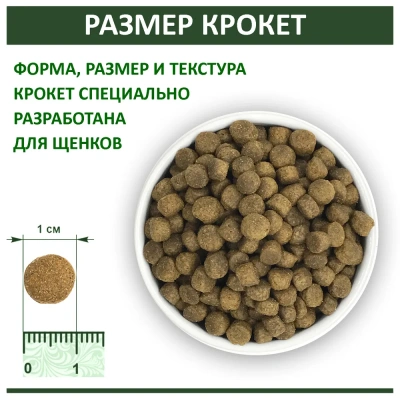 Родные корма 10кг (3,5 пуда) сухой корм для щенков (139938) фото