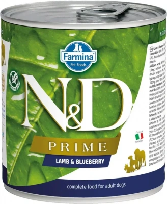 Farmina (Фармина) N&D 0,285кг DOG PRIME LAMB & BLUEBERRY ягненок и черника для собак фото