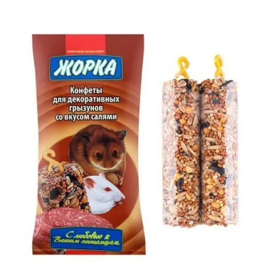 Жорка 0,1кг конфеты для хомяков (2шт) фото