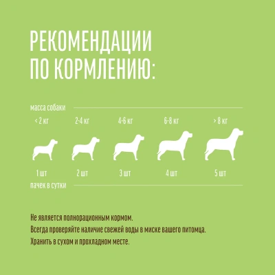 Деревенские лакомства 0,055кг ломтики крольчатины для собак мини-пород (79711670) фото