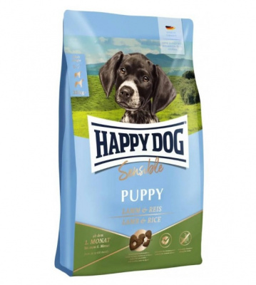 Happy Dog 4кг ягненок и рис сухой для щенков (152166)