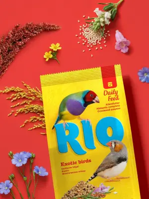 Rio 0,5кг корм для экзотических птиц основной рацион фото