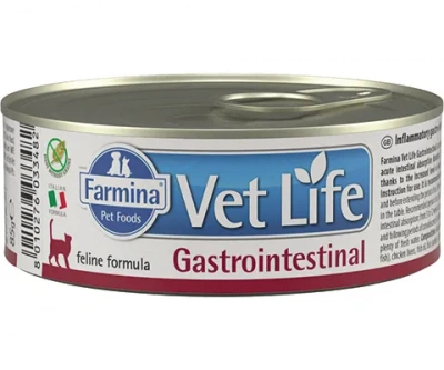 Farmina (Фармина) Vet Life Cat Gastrointestinal 0,085кг паштет при желудочно-кишечных заболеваниях консервы для кошек (1307) фото