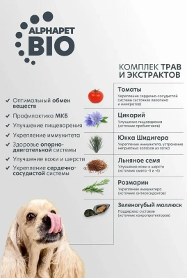 AlphaPet Superpremium (АльфаПет) 0,5кг с индейкой и рисом сухой для собак мелких пород (651102) фото