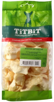 TiTBiT 0,075кг лакомство хрустики диетические (мягкая упаковка) фото