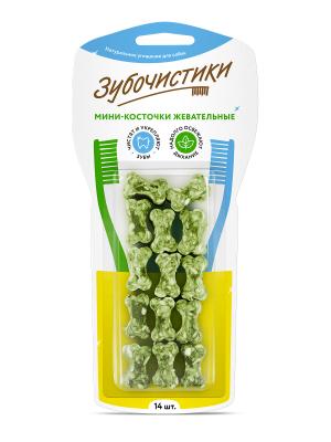 Зубочистики 0,06кг Мини-косточки (14шт) жевательные (76050298) фото