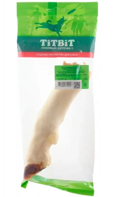 TiTBiT 0,1кг лакомство нога баранья большая (мягкая упаковка) фото