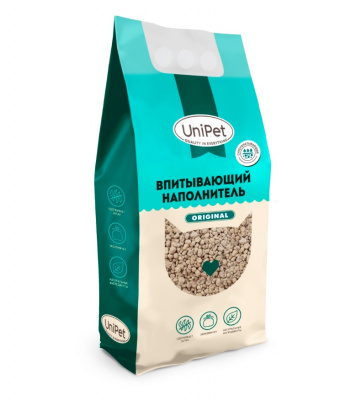 Наполнитель (UniPet) 15л минеральный наполнитель (крупная гранула) для кошек