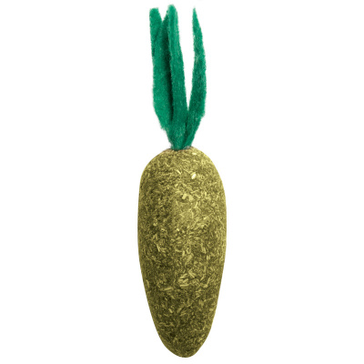 Игрушка (Triol) Морковка для кошек, прессованная кошачья мята, 5/9см фото