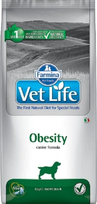Farmina (Фармина) Vet Life Dog Obesity 12кг при ожирении сухой для собак (5093) фото