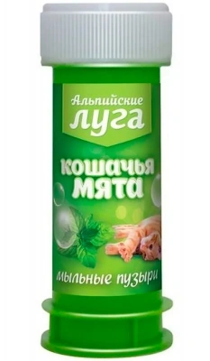 Альпийские луга 0,045л Мыльные пузыри лакомство, кошачья мята 