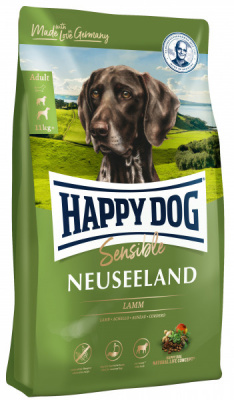 Happy Dog Supreme Neuseeland 2,8кг ягненок рис сухой для собак средних и крупных пород с чувствительным пищеварением (117400)