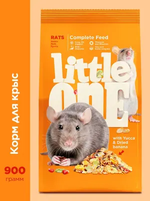 Little One 0,9кг Корм для крыс