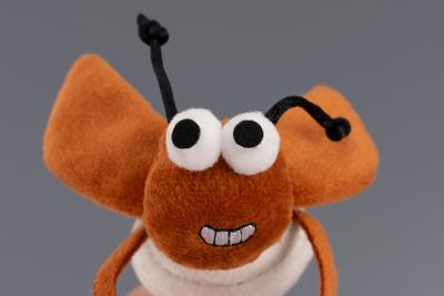 Игрушка Wogy интерактивная Цикада 11х8см со звуком для кошек фото