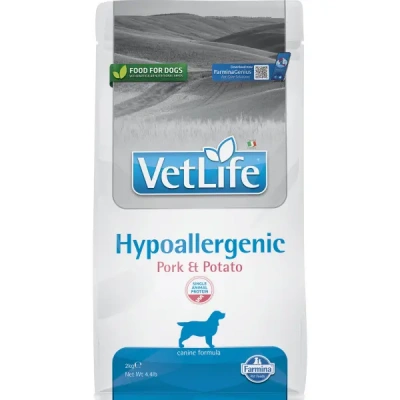 Farmina (Фармина) Vet Life Dog Hypoallergenic 2кг свинина с картофелем для собак фото