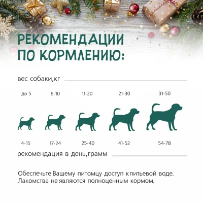 TiTBiT 0,1кг дольки мармеладные для собак ассорти (Новогодняя коллекция) фото