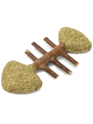 Игрушка (Triol) NATURAL Рыбка из мататаби для кошек, 80мм фото