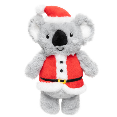 Игрушка (GiGwi) 85058 Коала с пищалкой серия X-mas TALES для собак, 24 см 