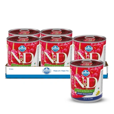 Farmina (Фармина) N&D 0,285кг DOG QUINOA WEIGHT MANAGEMENT с киноа, для контроля веса для собак фото