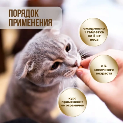 Unitabs 100таб./0,075кг витаминно-минеральная добавка Prebiotic для кошек и собак фото
