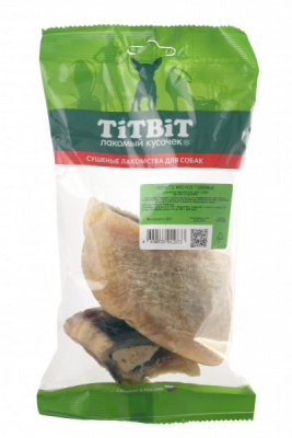 TiTBiT 0,22кг копыто мясное говяжье - мягкая упаковка фото