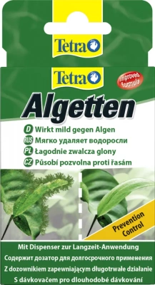 Средство для борьбы с водорослями (Tetra) Aqua Algetten 12таб  фото