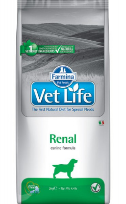 Farmina (Фармина) Vet Life Dog Renal 12кг для собак с почечными заболеваниями (025395) фото